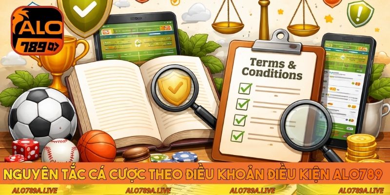 Nguyên tắc cá cược theo điều khoản điều kiện Alo789